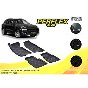 ПАТОСНИЦИ 3D PORSCHE CAYENNE 2010-18 PERFLEX