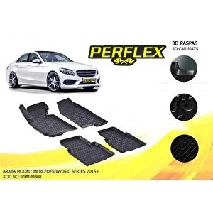 ПАТОСНИЦИ 3D MERCEDES W205 C SERIES PERFLEX