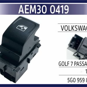 ПРЕКИДАЧ ПРОЗОРИ VW GOLF 7/B8 15-23 AEM30 0419
