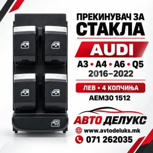 ПРЕКИДАЧ ПРОЗОРИ AUDI A3/A4/A5/Q5 06-12 AEM30 1512